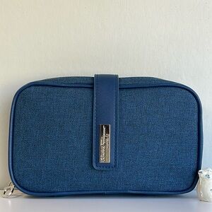 Salvatore Ferragamo Men’s Travel Clutch